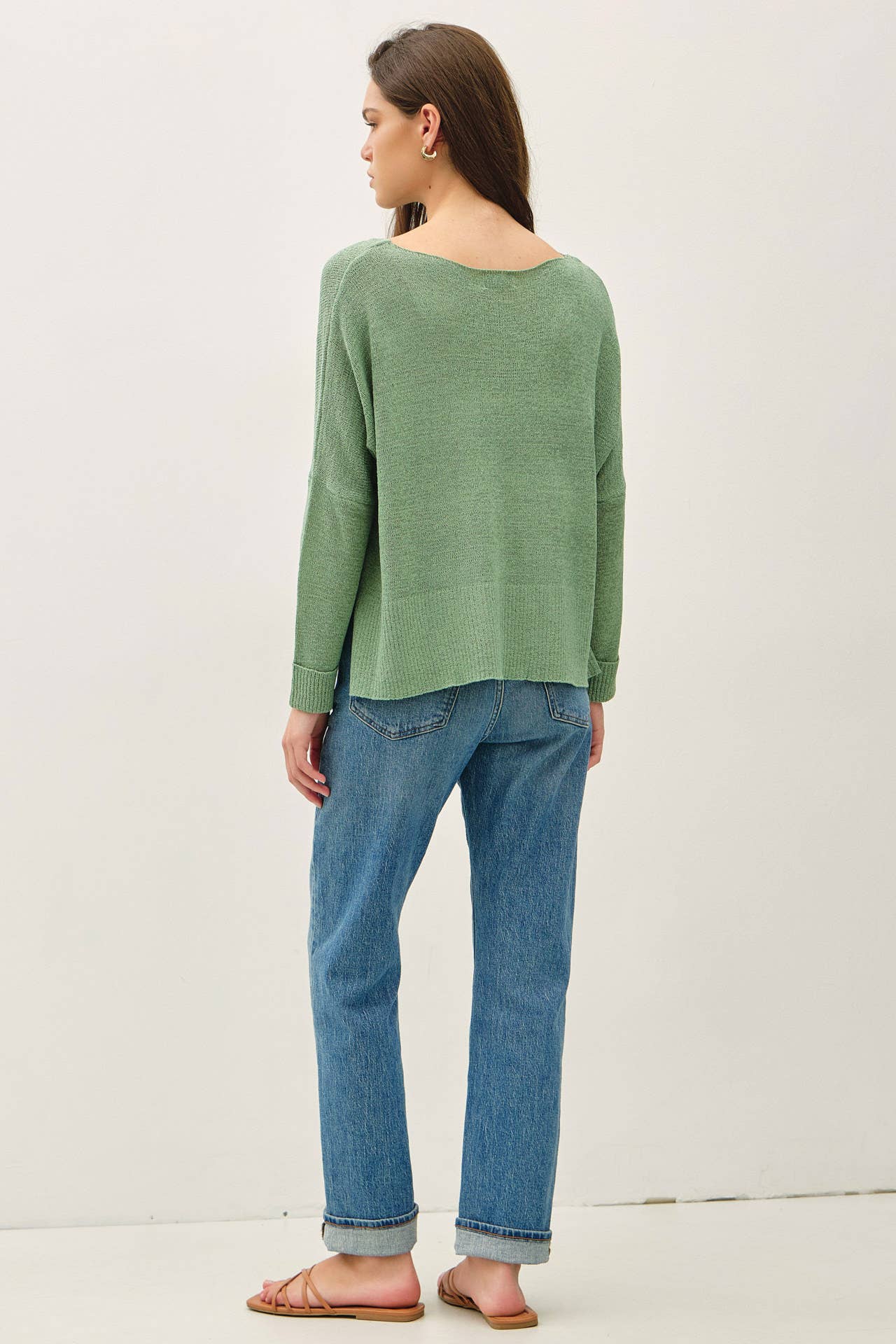 Breezy Boatneck Sweater