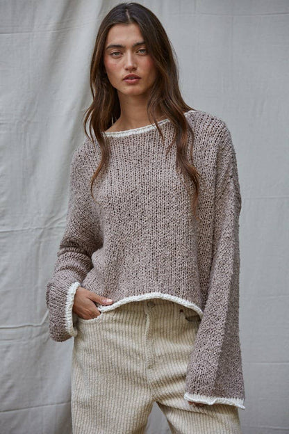 Camden Contrast Sweater