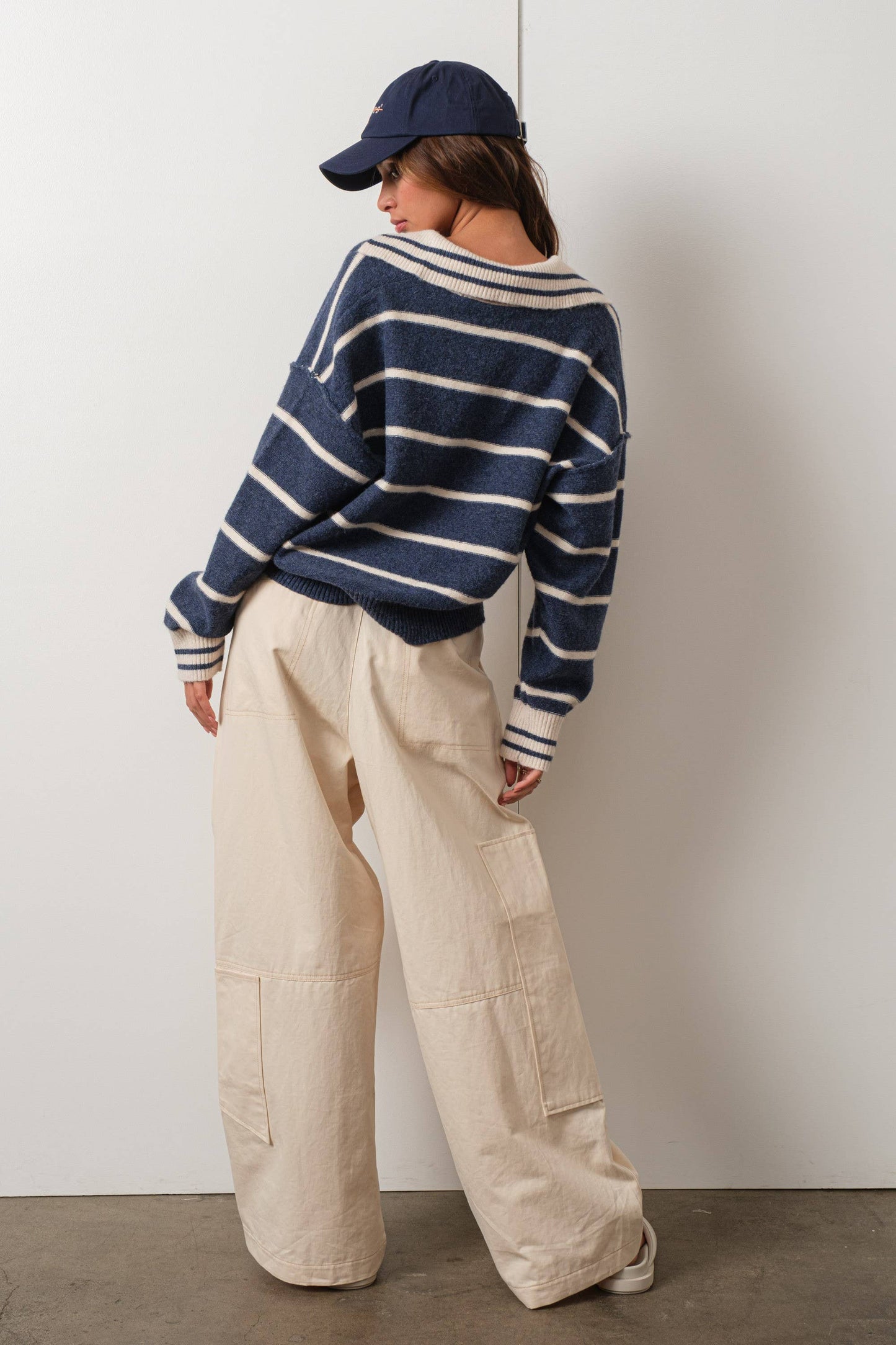 Coastal Prep Striped Sweater