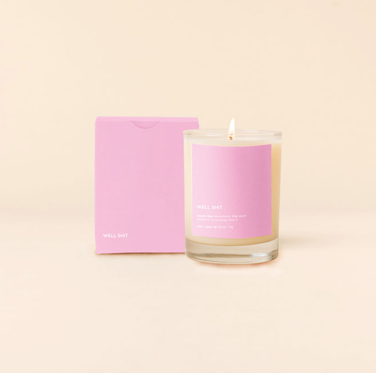 Candle Rocks Glass