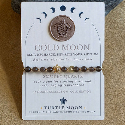 Cold Moon Bracelet | Smokey Quartz