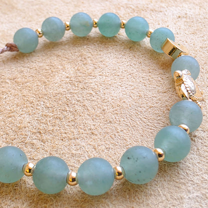 Worm Moon Bracelet | Green Aventurine