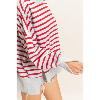 Harbor Stripe Pullover