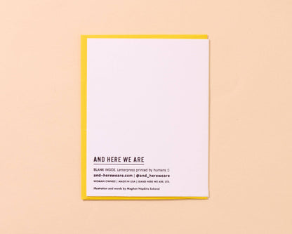 Letterpress Very Happy Birthday Cake Card
