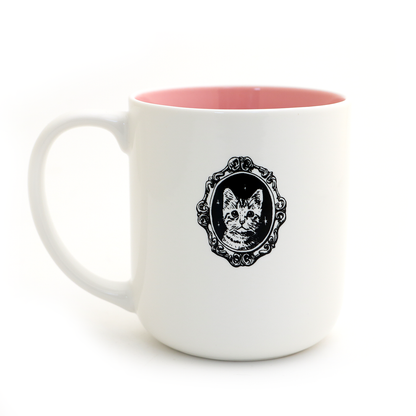 What am I Doing With my Lives Cat Mug