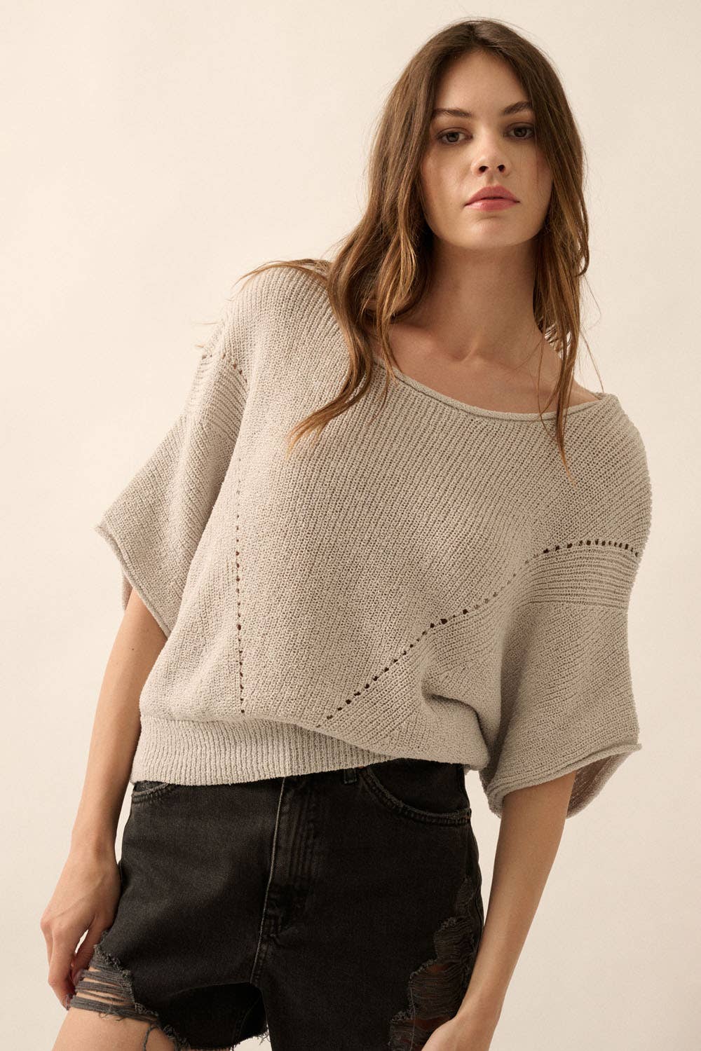 The Willow Pointelle Sweater