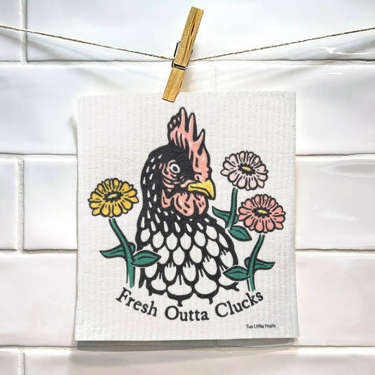 Fresh Out Swedish Dishcloth