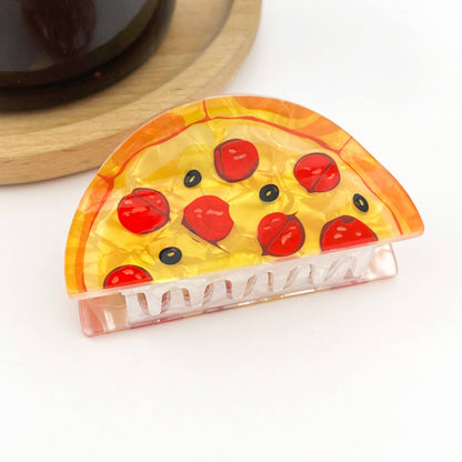 Half Pizza Hair Clip