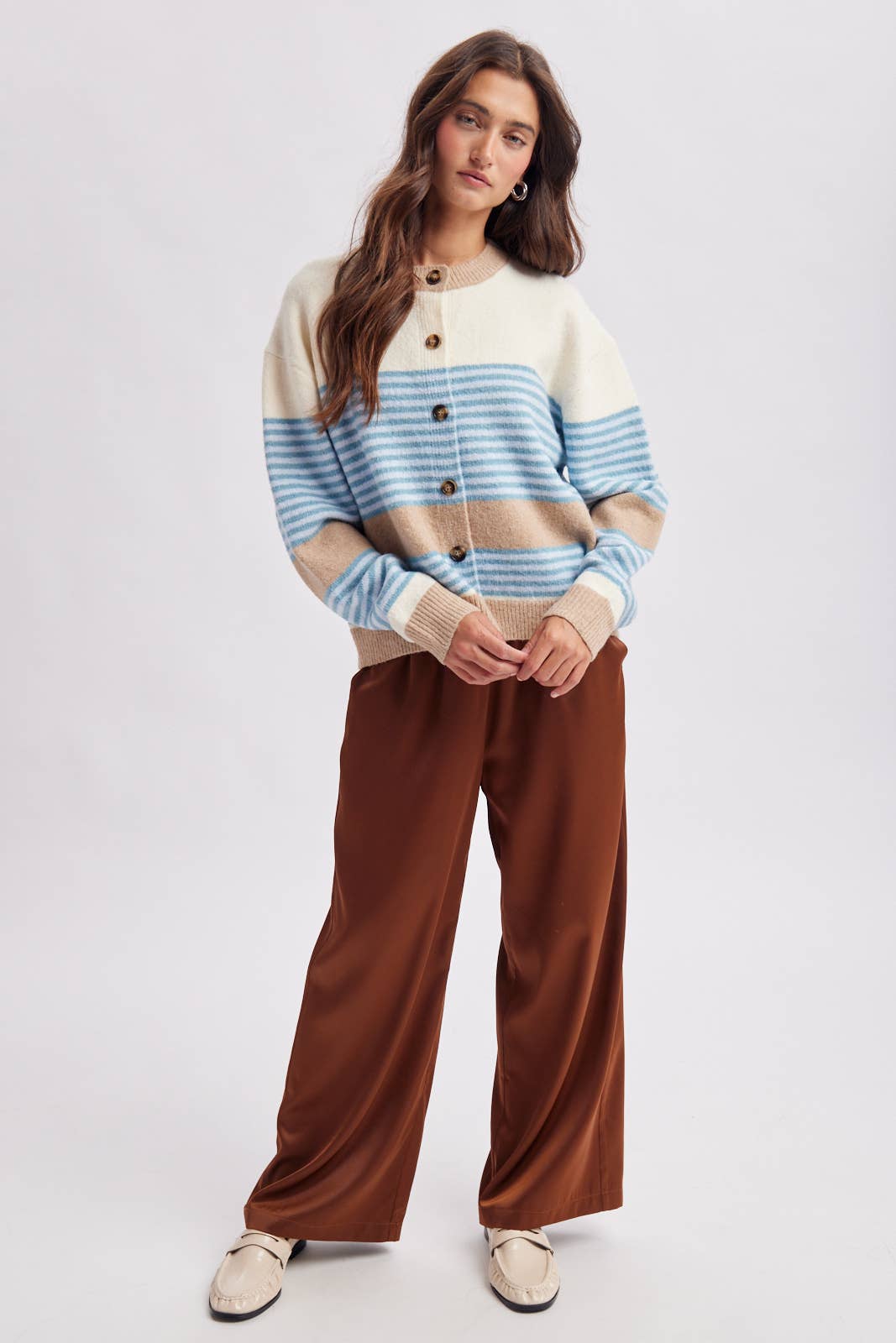 Coastal Colorblock Cardigan