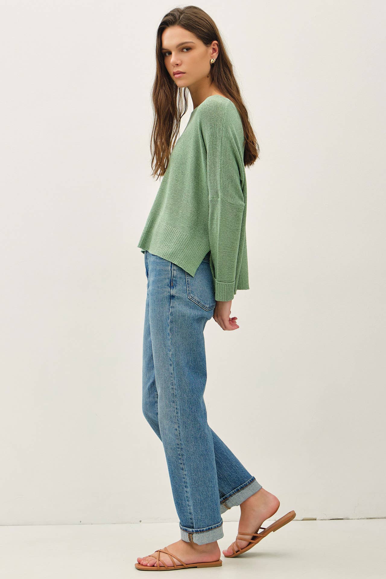 Breezy Boatneck Sweater