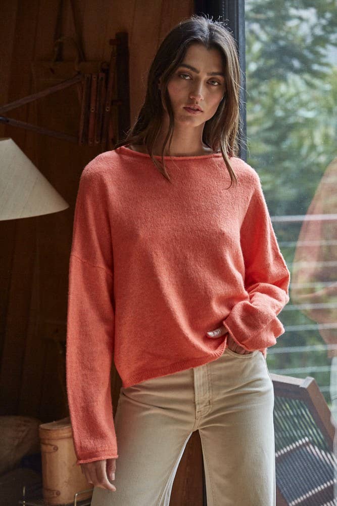 Driftwood Rollneck Sweater