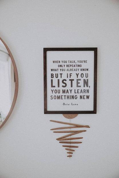 Dalai Lama Quote Print