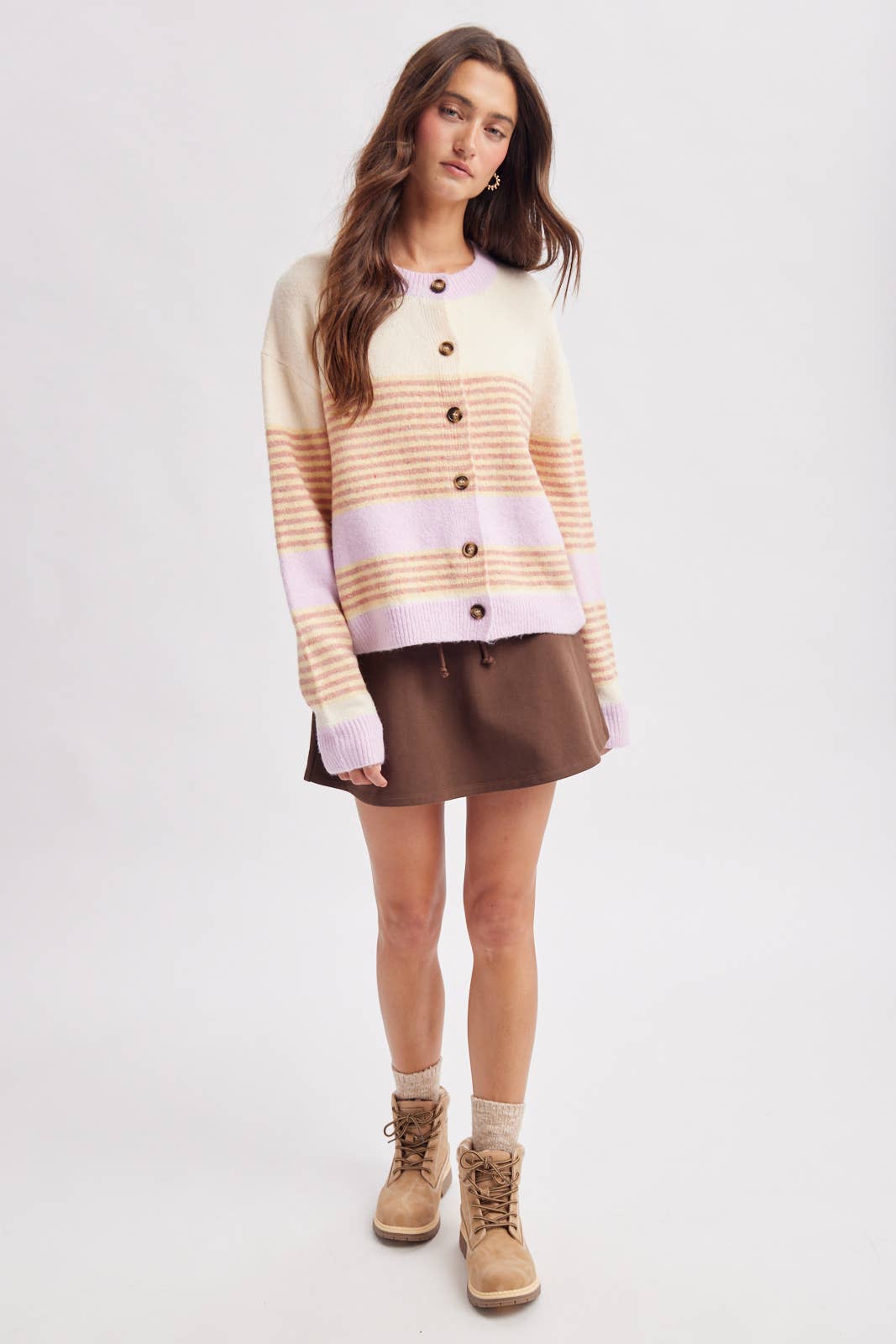 Coastal Colorblock Cardigan