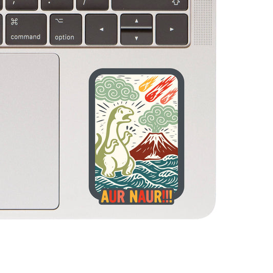 Aur Naur Dinosaur Sticker