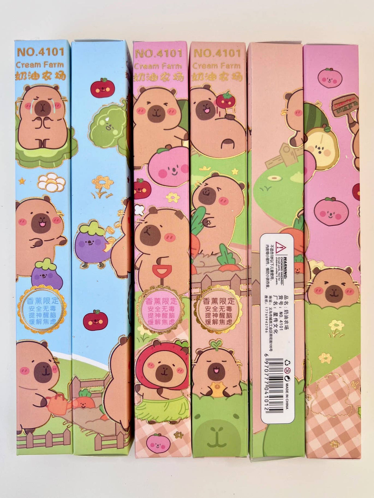 Capybara Blind Box Gel Pen Vol.4