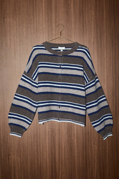 Newport Stripe Cardigan