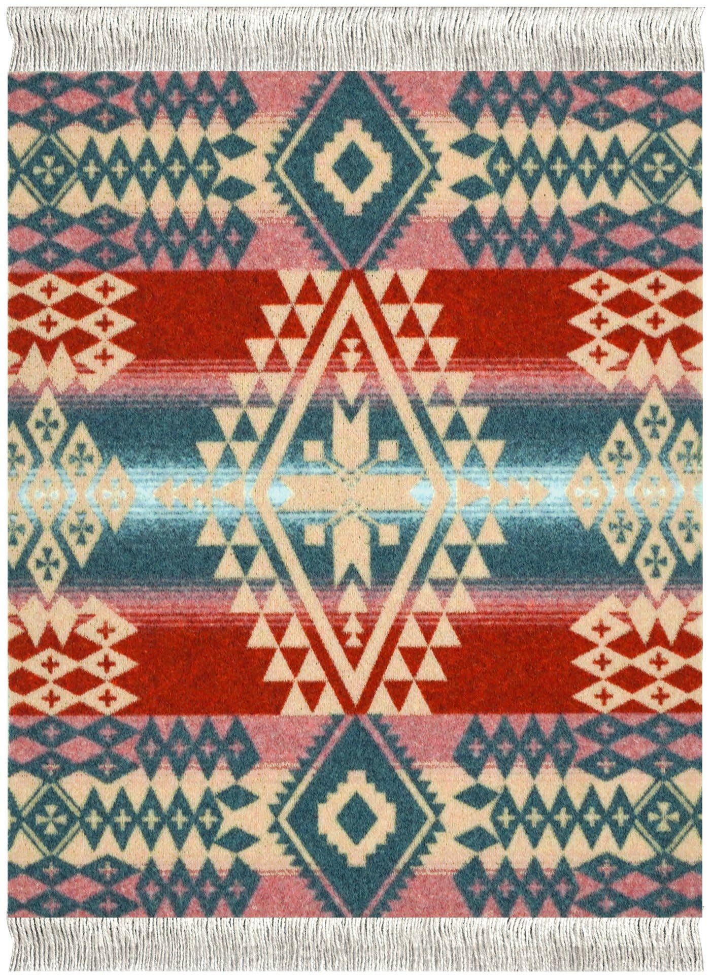 4 Pc CoasterRug Set Pendleton Assortment #1