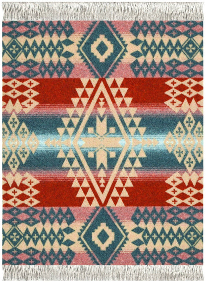 4 Pc CoasterRug Set Pendleton Assortment #1