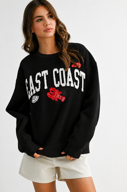 East Coast Graphic Sweatshirt