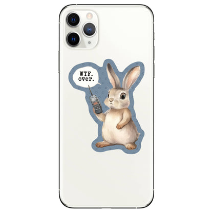 WTF. Over. Sticker