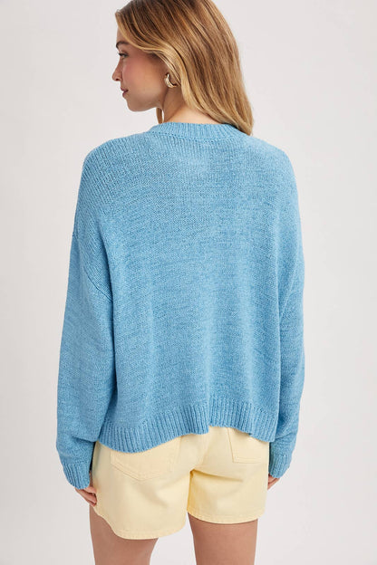 Sadie Lghtweight Button Up Cardi