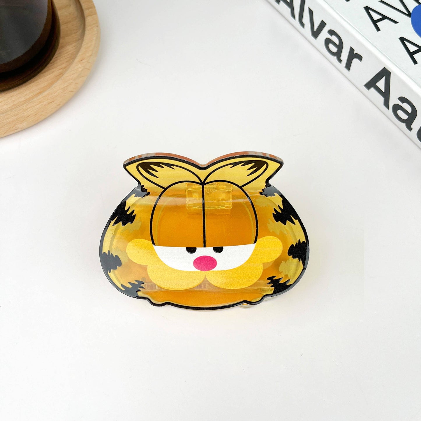 Squirrel Hair Claw,Cute Cat Hair Clip