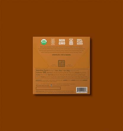 Aww Nuts! 75% Dark Chocolate Almond Butter Bar