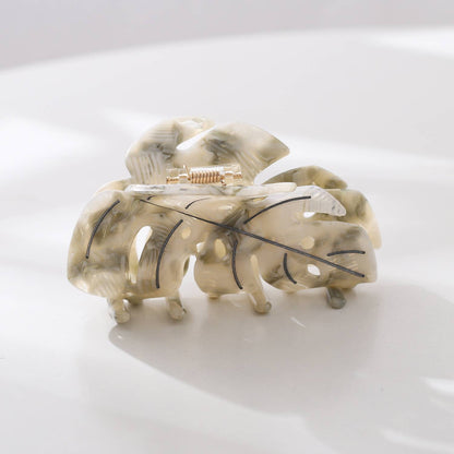 Monstera Leaf Claw Clip - Large