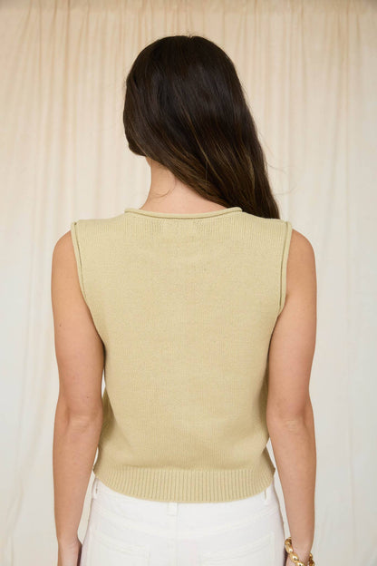 Raw Edge Coastal Cardi Vest