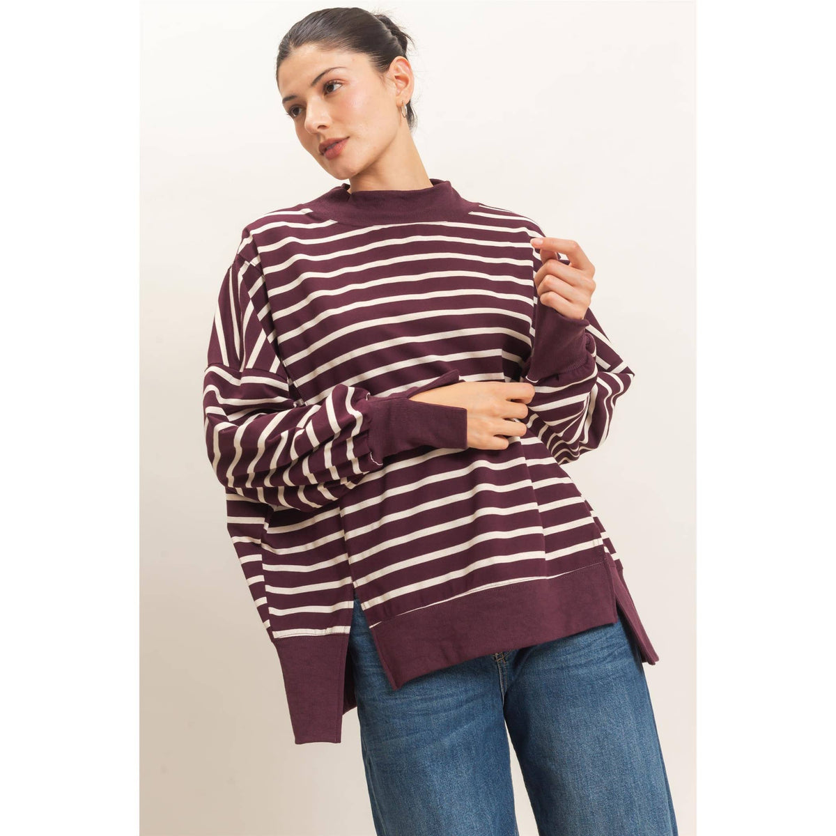 Harbor Stripe Pullover