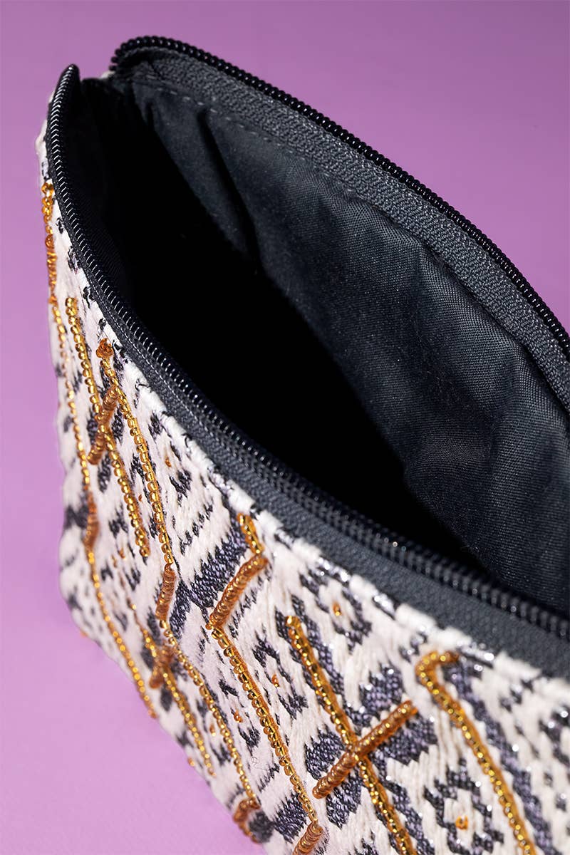 Handmade Colorado Ethnic Pattern Clutch