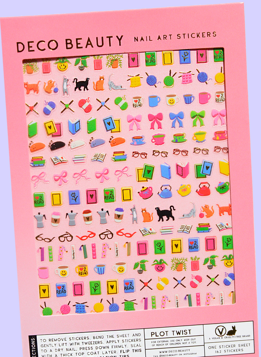 Nail Art Stickers - PLOT TWIST