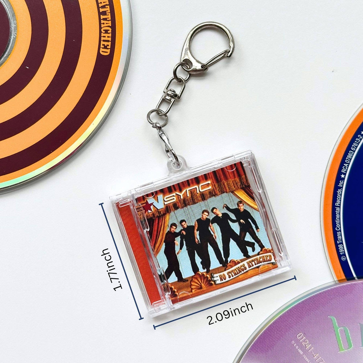 N'Sync 'Hit Clips' Mini Keychain