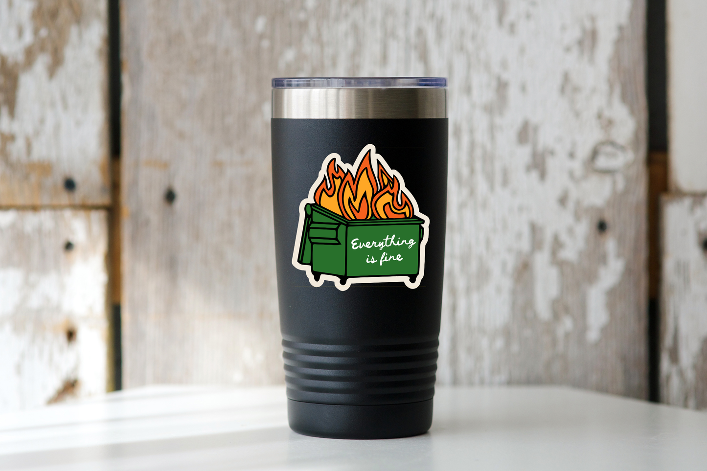 Everything is Fine Sticker