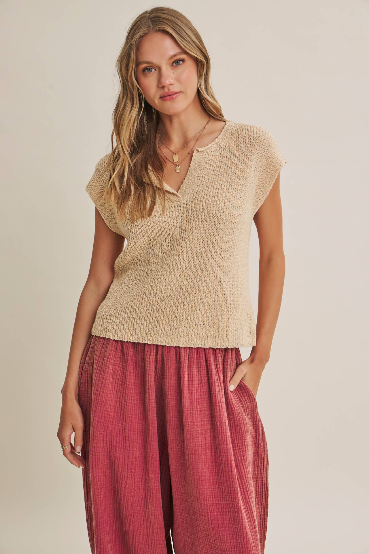 Breezy Cotton Sweater