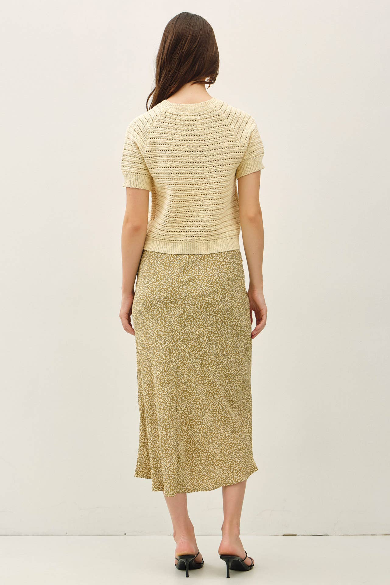 Short Sleeve Crochet Cardigan