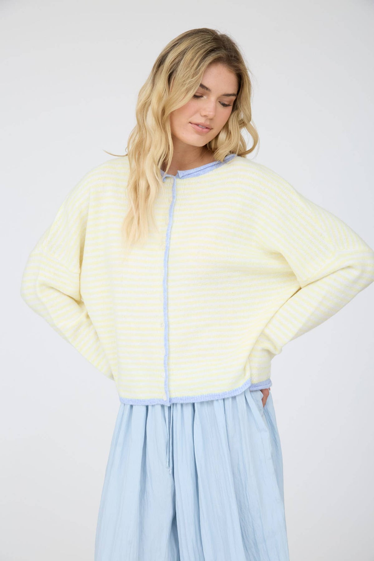 Coastal Stripe Cardigan