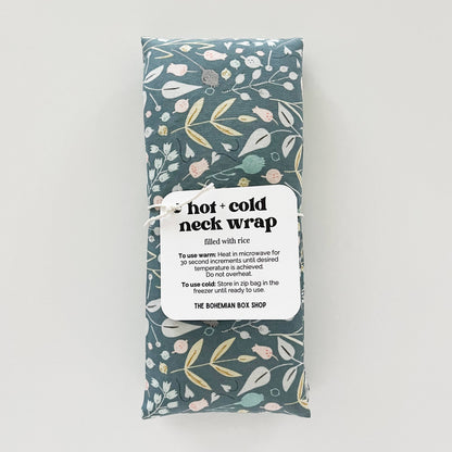 Hot & Cold Therapy Neck Wrap - Meadow Flowers