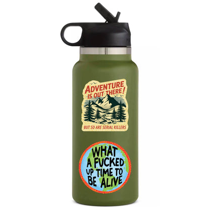 Adventure Is Out There Sticker