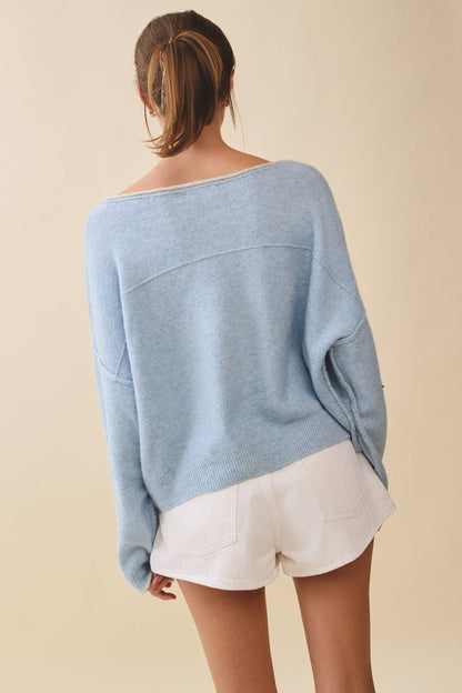 Fuzzy Cloud Sweater