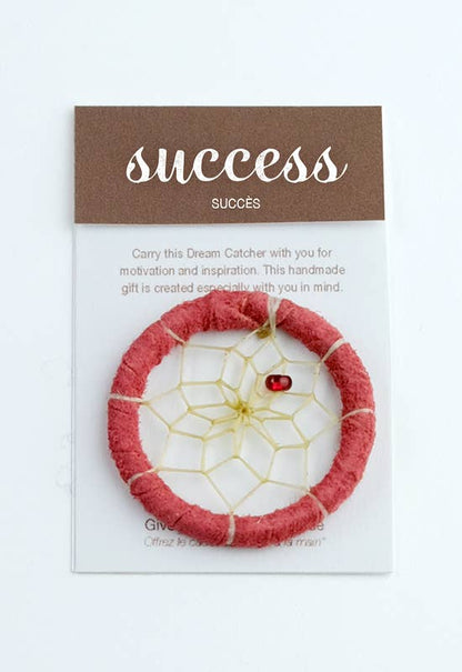 1.5" Inspirational Dream Catcher - Success
