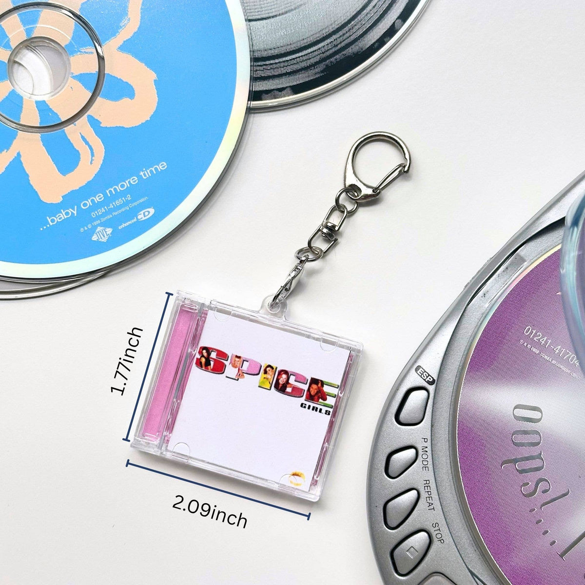 Spice Girls 'Hit Clips' Mini Keychain