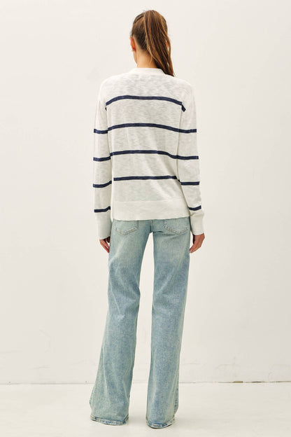 Sydney Classic Striped Cardi