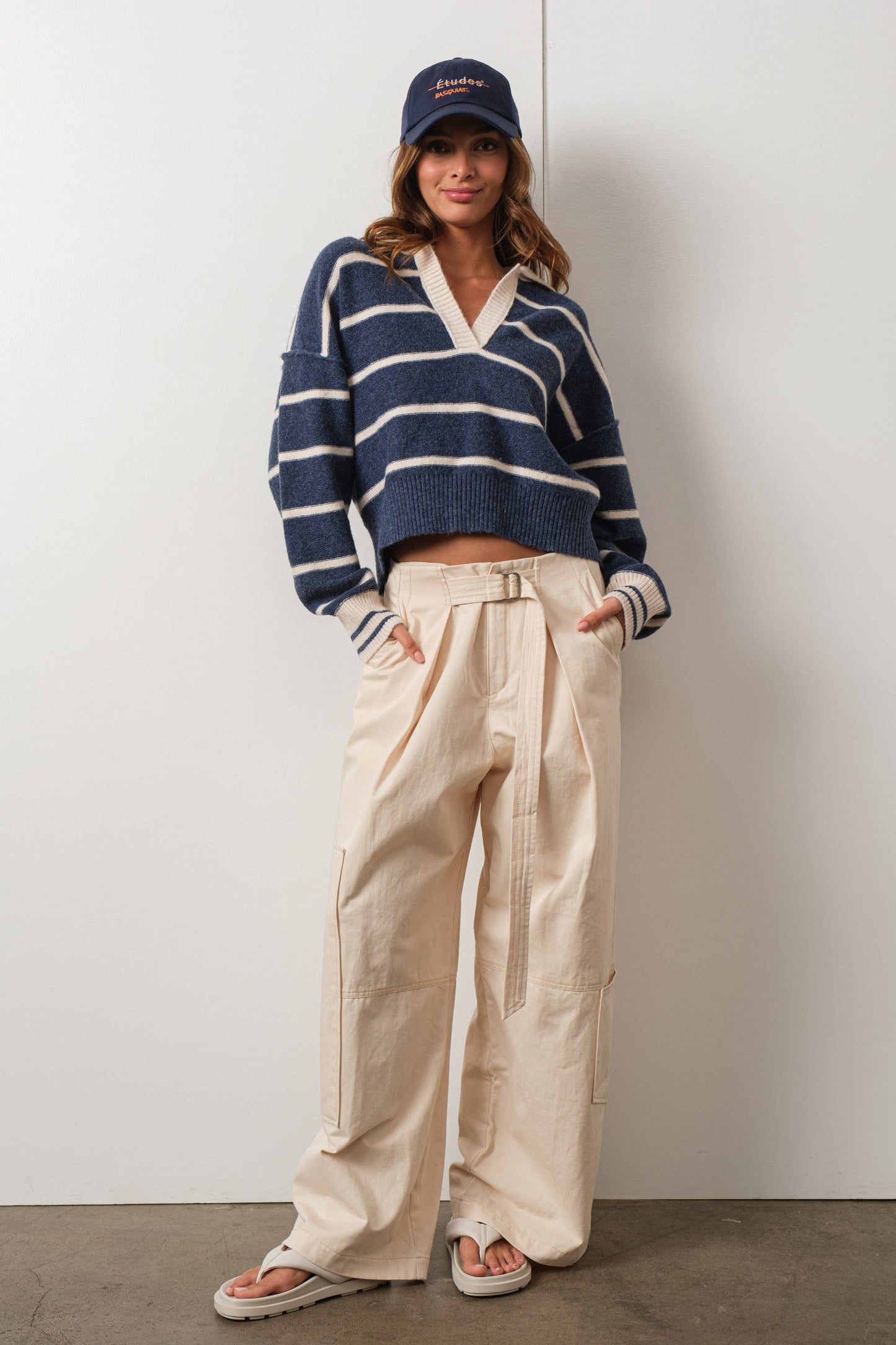 Coastal Prep Striped Sweater