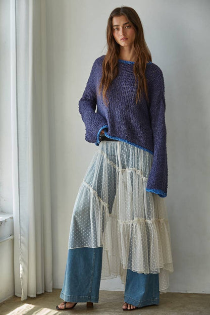 Camden Contrast Sweater
