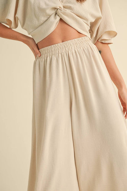 Classic Breezy Wideleg Pant