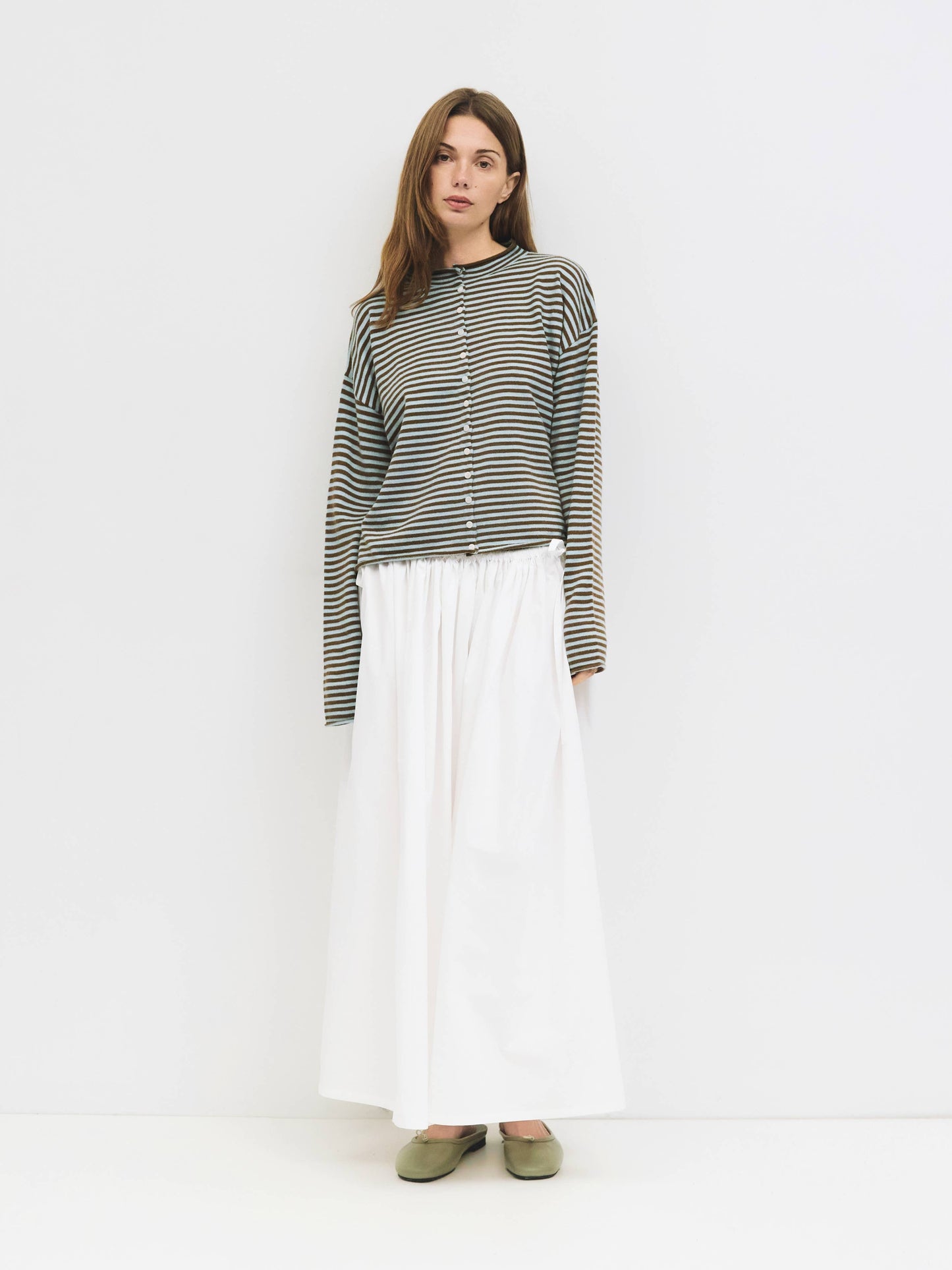 The Elisa Striped Cardigan