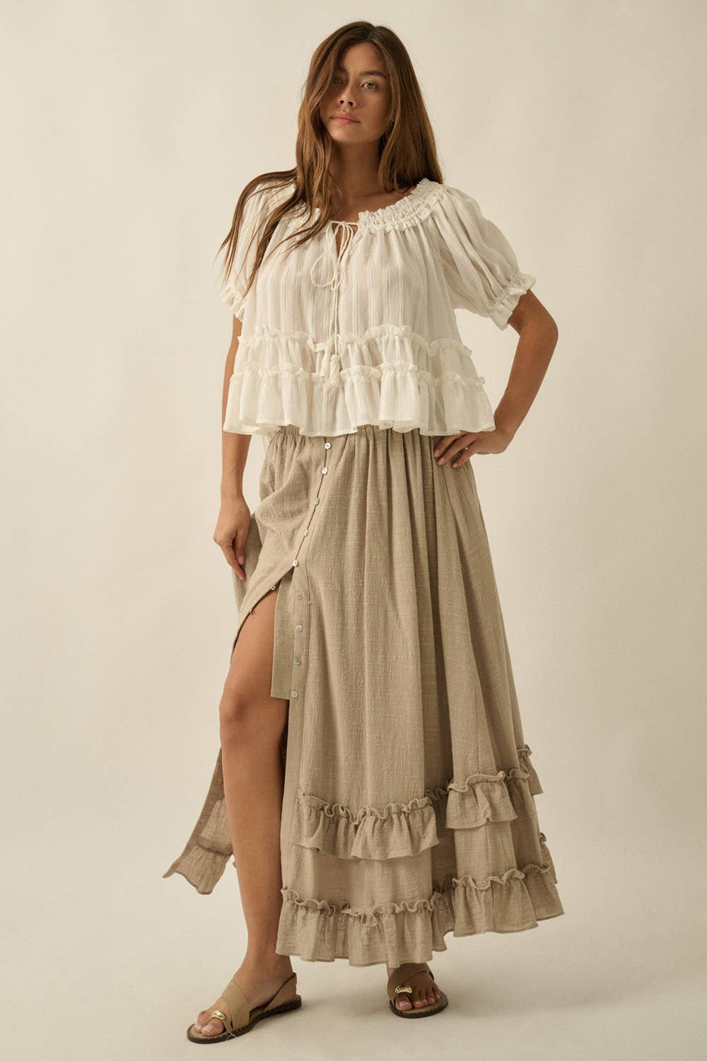 Breezy Days Cotton Skirt