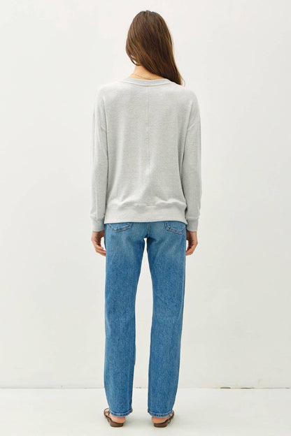 Buttery Soft Hacci Knit Top