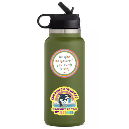 Current Side Quest Dolphin Sticker